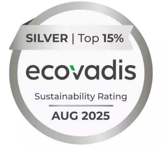EcoVadis silver medal